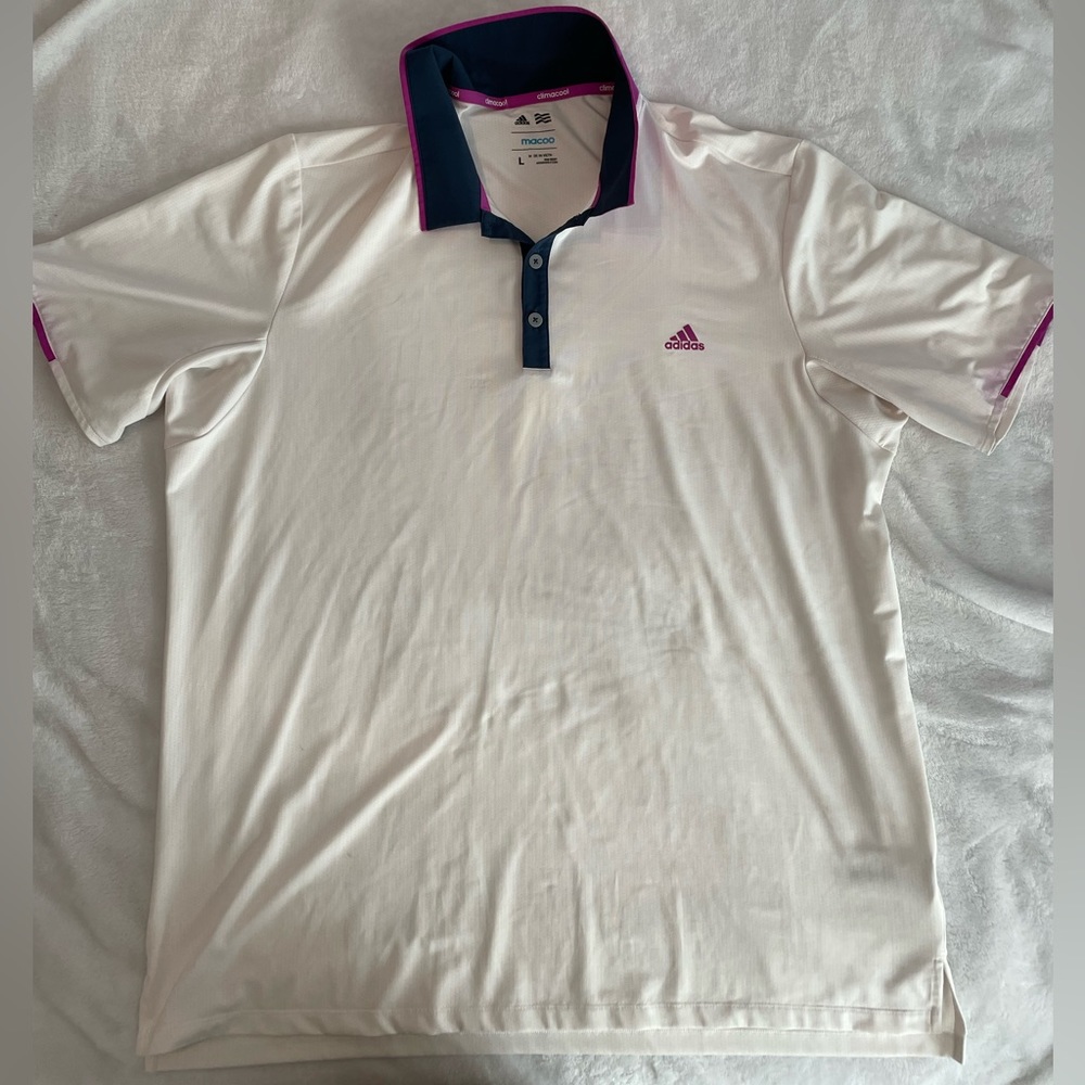 Adidas Mens Golf Shirt